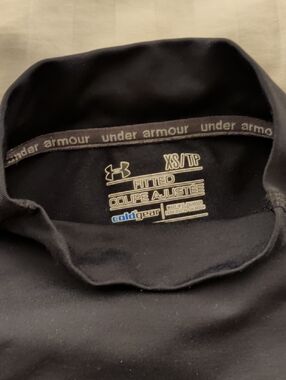 Under Armour Women's Black ColdGear Fitted Top